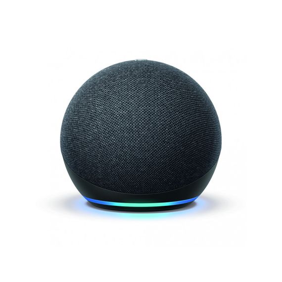 Розумна колонка Amazon Echo Dot 5 (БЕЗ підтримки укр та рос мови), Живлення: 220В, Колір: Черный, зображення 2 Розумна колонка Amazon Echo Dot 5 (БЕЗ підтримки укр та рос мови), Живлення: 220В, Колір: Черный, зображення 2