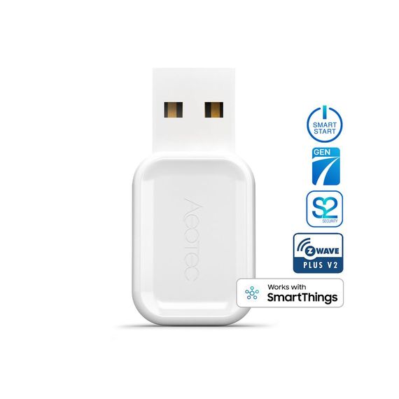 Стік USB Z-Wave Aeotec Z-Stick 7 - AEOEZWA010, зображення 2 Стік USB Z-Wave Aeotec Z-Stick 7 - AEOEZWA010, зображення 2