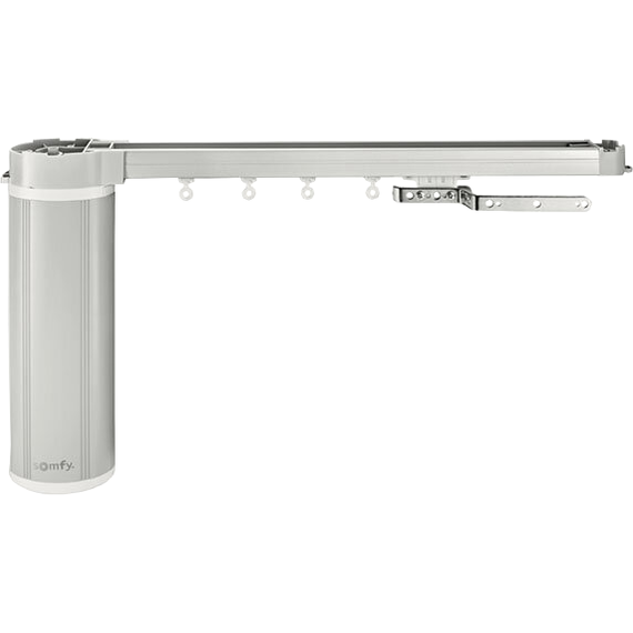 Електрокарниз Somfy Movelite 35 WT/DCT у зборі, 220В, управління вимикач, розумний будинок, Живлення: 220В, Довжина карниза: 1м, Тип приводу карниза: Movelite 35 WT/DCT, зображення 2
