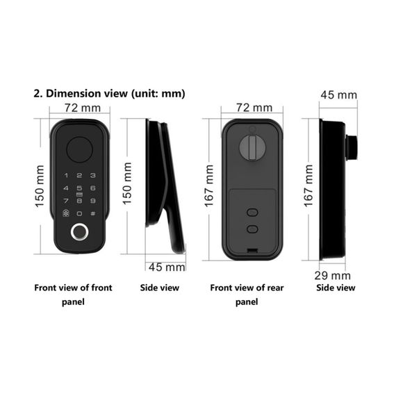Смарт замок TTLock Motorlock Ultra, зображення 5 Смарт замок TTLock Motorlock Ultra, зображення 5