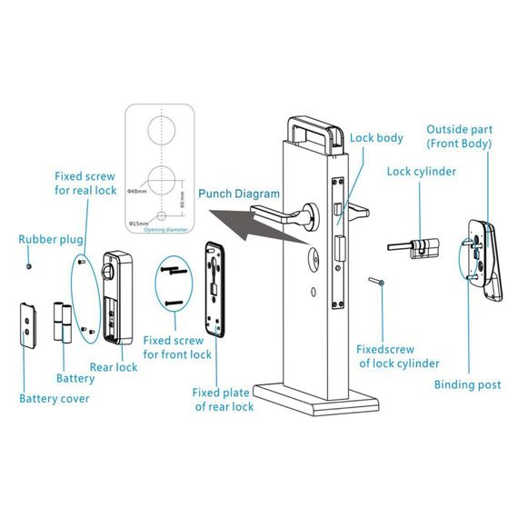Смарт замок TTLock Motorlock Ultra, зображення 3 Смарт замок TTLock Motorlock Ultra, зображення 3