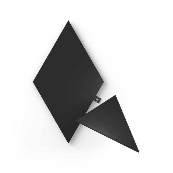 Дополнительные панели Nanoleaf Shapes Ultra Black Triangles Expansion Pack, Apple Homekit - 3 шт., Питание: 220В, Количество панелей: 3, Цвет: Черный 