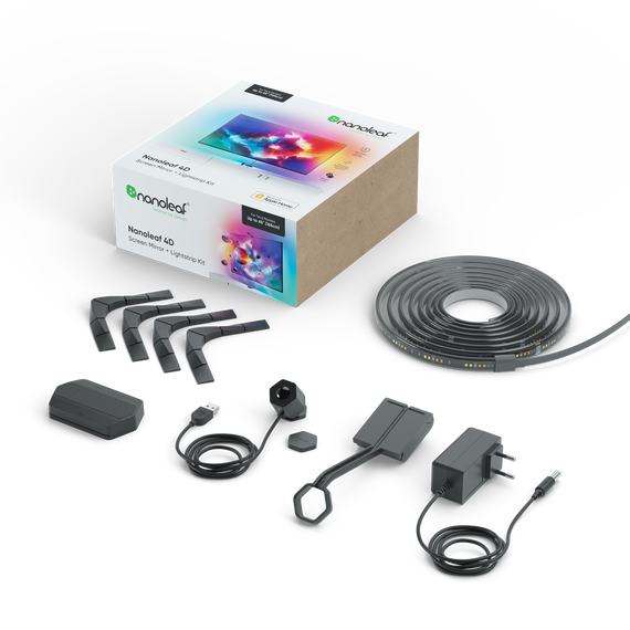 Набір адаптивного Ambilight підсвічування Nanoleaf 4D Screen Mirror + Lightstrip Kit (Для ТБ та моніторів до 65")