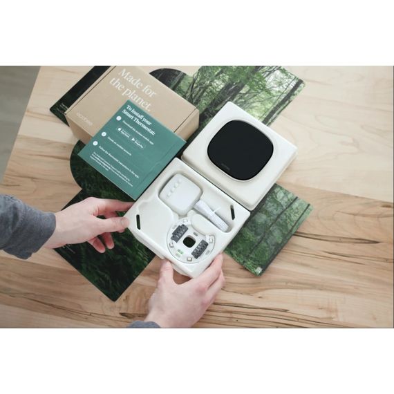 Розумний термостат Ecobee Smart Thermostat Enhanced, Wi-Fi, Apple Homekit, зображення 4 Розумний термостат Ecobee Smart Thermostat Enhanced, Wi-Fi, Apple Homekit, зображення 4
