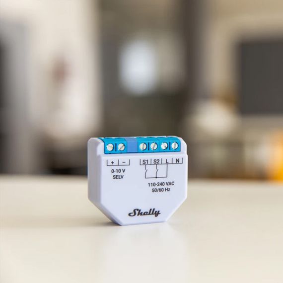 Вставний димер 0-10 В Shelly Wi-Fi Dimmer 0-10V, зображення 3