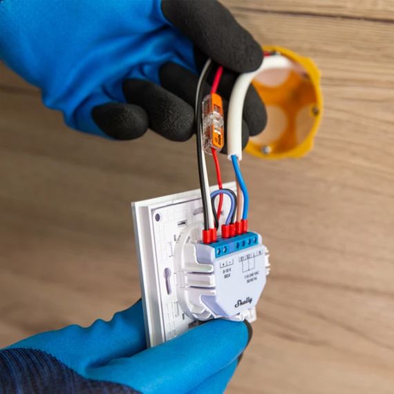 Вставний димер 0-10 В Shelly Wi-Fi Dimmer 0-10V, зображення 6