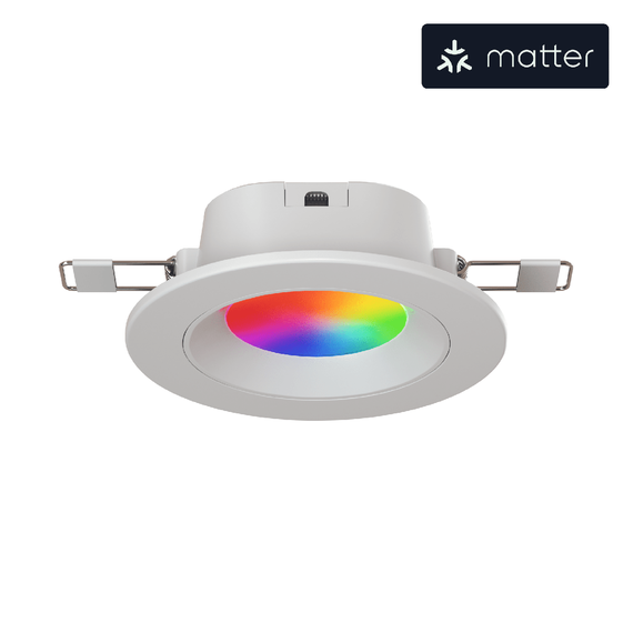 Розумний стельовий світильник Nanoleaf Essentials Matter Smart Recessed Downlight, 6 Вт, 550 Lm, Apple Homekit