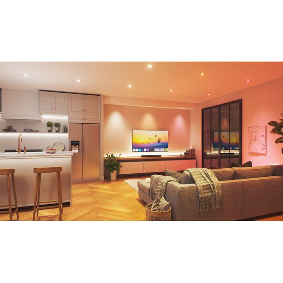 Умный потолочный светильник Nanoleaf Essentials Matter Smart Recessed Downlight, 6 Вт, Apple Homekit - 4 шт., зображення 4