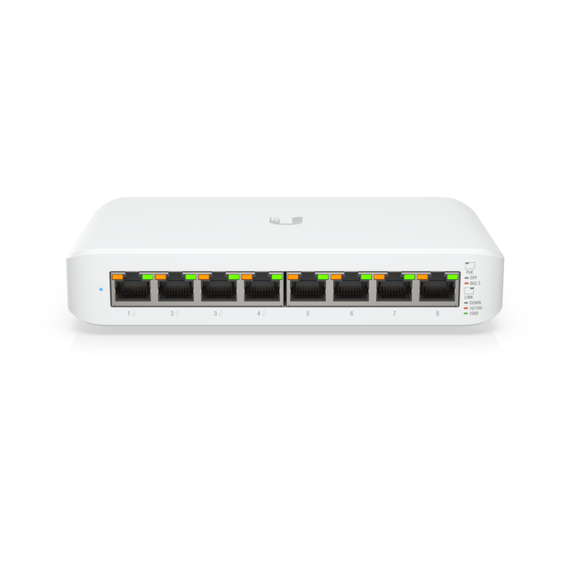Коммутатор Ubiquiti UniFi Switch Lite 8 PoE, изображение 2