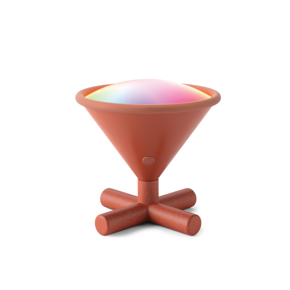 Портативна розумна лампа Nanoleaf Umbra Cono, RGBW, 2700-6500 K, 130 лм, Apple Homekit, Matter, зображення 2 Портативна розумна лампа Nanoleaf Umbra Cono, RGBW, 2700-6500 K, 130 лм, Apple Homekit, Matter, зображення 2