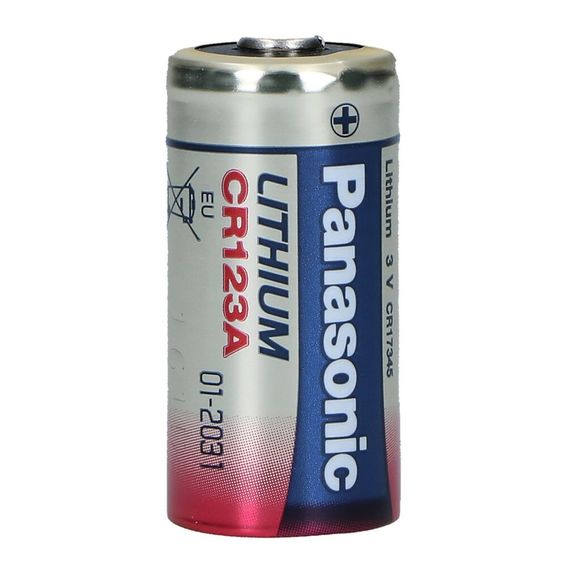 Батарейка літієва Panasonic CR123A - 3V