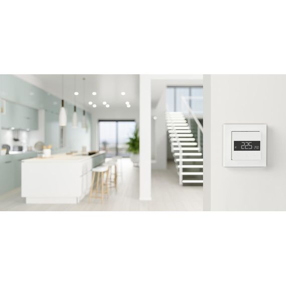 Термостат для котла Heatit Z-TRM6 DC, Z-Wave, сухий контакт, білий, зображення 10