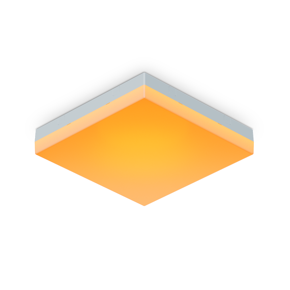 Дополнительный умный модульный потолочный светильник Nanoleaf Skylight Expansion Pack - 1 шт., Apple Homekit, Питание: 220В, Количество панелей: 1, Цвет: Белый 