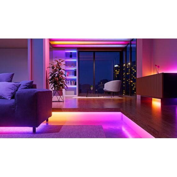 Адресна світлодіодна стрічка RGB Nanoleaf Smart Addressable Multicolor HD Lightstrip — 5 м, Matter, Homekit, зображення 8