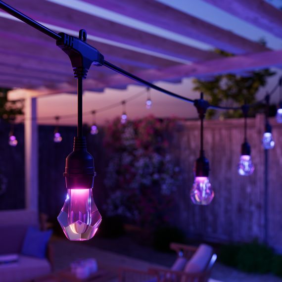 Додатковий комплект вуличної гірлянди Nanoleaf Smart Multicolor Outdoor String Lights Expansion Pack-15 м., зображення 5