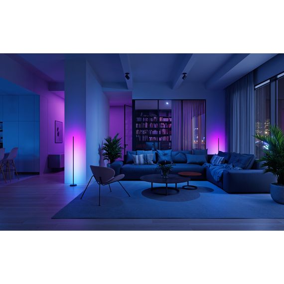 Умный напольный светильник Nanoleaf Smart Multicolor Floor Lamp с поддержкой Matter и RGB-подсветкой, изображение 8