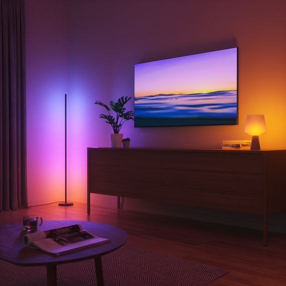 Умный напольный светильник Nanoleaf Smart Multicolor Floor Lamp с поддержкой Matter и RGB-подсветкой, изображение 7