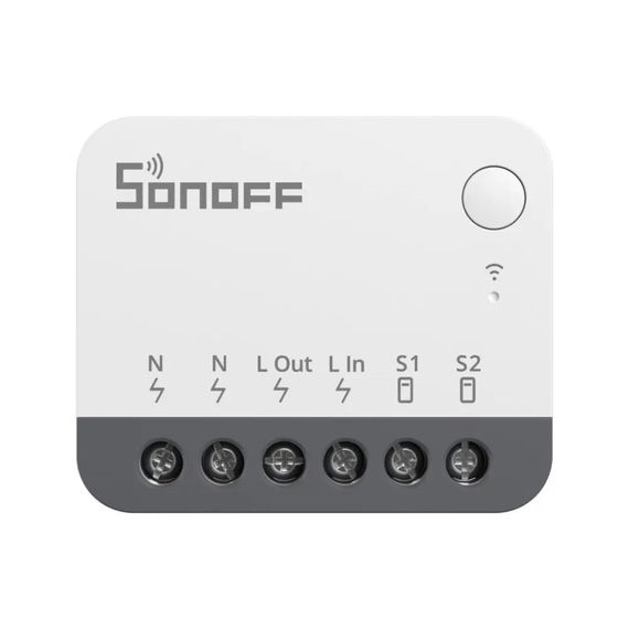 Одноканальное ZigBee смарт реле Sonoff ZBMINIR2, изображение 3