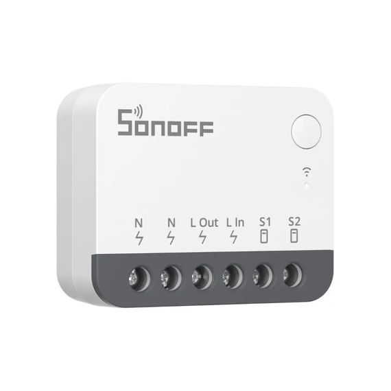 Одноканальное ZigBee смарт реле Sonoff ZBMINIR2, изображение 2
