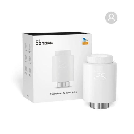 Беспроводной радиаторный термостат Sonoff TRVZB Zigbee - TRVZB