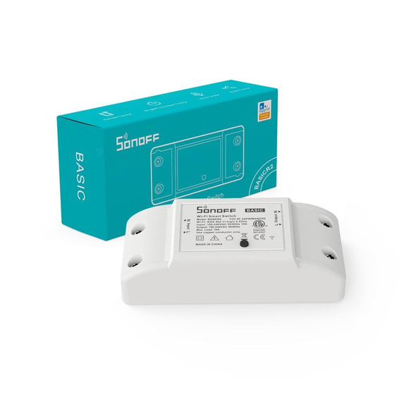 Одноканальное Wi-Fi смарт реле Sonoff Basic R2