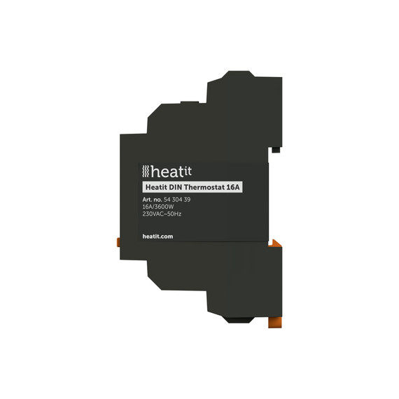Термостат на DIN рейку Heatit DIN Thermostat, 16А, 3600 Вт, изображение 6