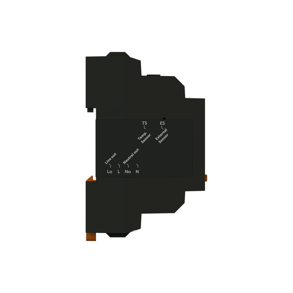 Термостат на DIN рейку Heatit DIN Thermostat, 16А, 3600 Вт, изображение 7