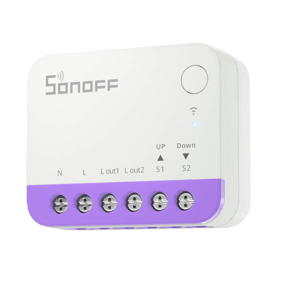 Умное Wi‑Fi реле Sonoff Mini‑RBS для управления шторами, жалюзи, карнизами и роллетами, с поддержкой Matter, изображение 4