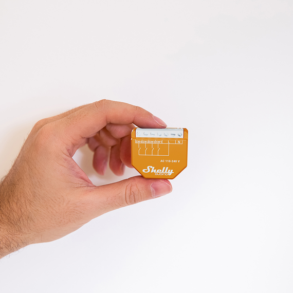 Контроллер сцен с 4 цифровыми входами для умного дома Shelly Qubino Wave i4, изображение 3