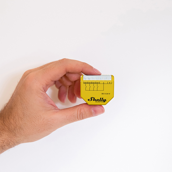 Контроллер сцен с 4 цифровыми входами для умного дома Shelly Qubino Wave i4 DC, 5-24В, изображение 3