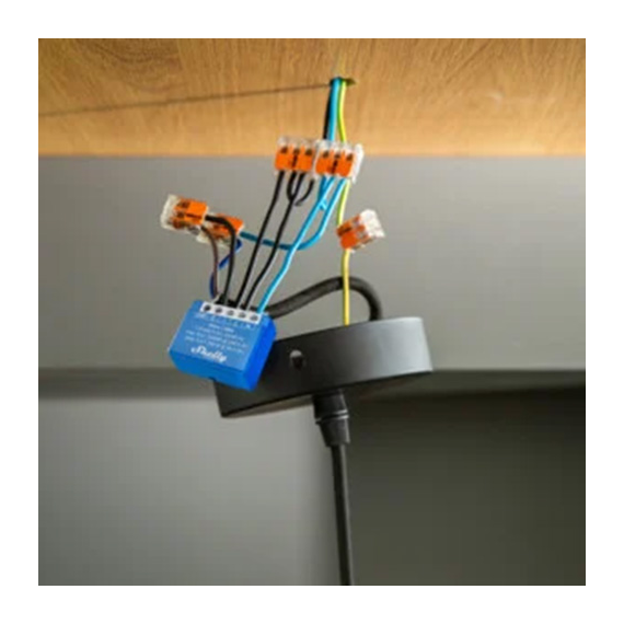 Вставное реле 1-канальное Shelly Qubino Wave 1 Mini, сухой контакт, 8А, изображение 6