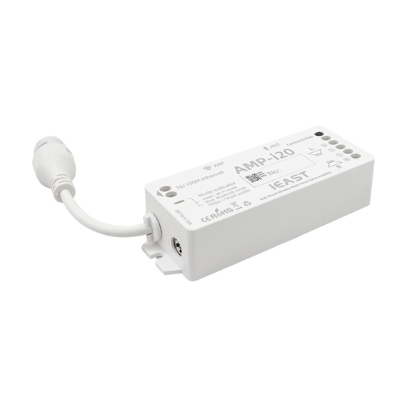 Бездротовий стерео підсилювач мультирум iEast AMP-i20, 2х20Вт, Wi-Fi, Bluetooth, Airplay, з підтримкою iOS та Android, зображення 3