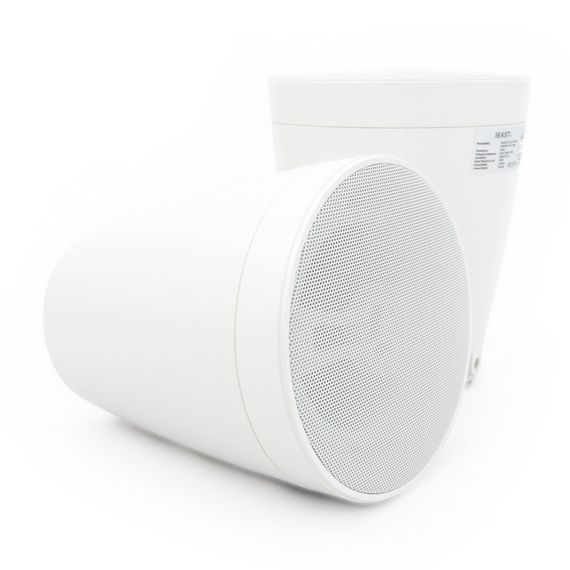 Настінна акустична система iEast GD-W4A (30 Вт, 100 В/8 Ом) — Двосмуговий сателіт, білий - 2 шт., зображення 6