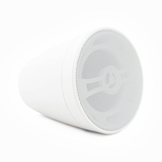 Настінна акустична система iEast GD-W4A (30 Вт, 100 В/8 Ом) — Двосмуговий сателіт, білий - 2 шт.