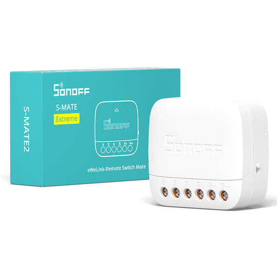 Бездротовий модуль для підключення механічних вимикачів Sonoff S-MATE2 Extreme