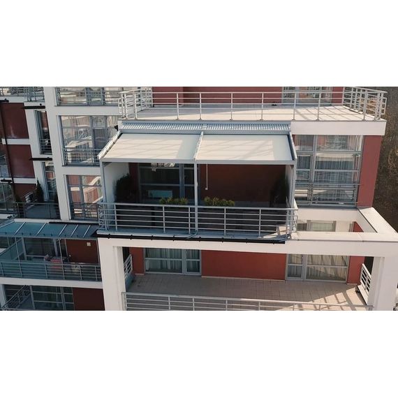 Пергола ALTO с автоматической раздвижной крышей для террасы и патио, изображение 3