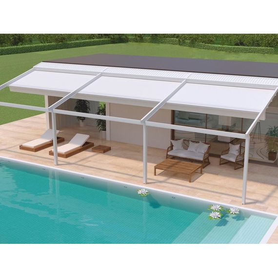Пергола ALTO с автоматической раздвижной крышей для террасы и патио