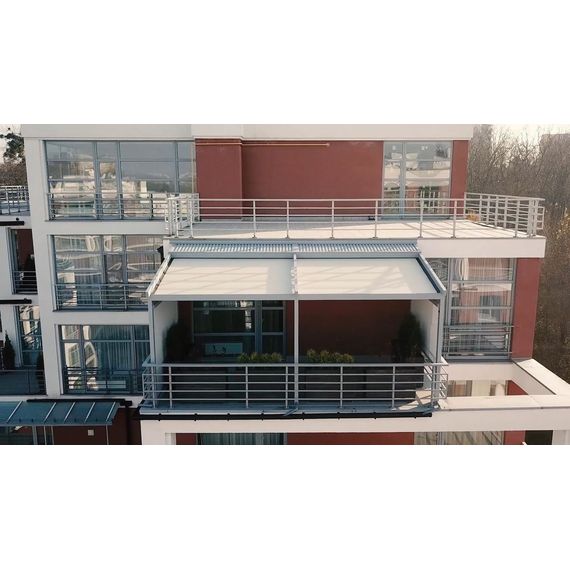 Пергола ALTO с автоматической раздвижной крышей для террасы и патио, изображение 7