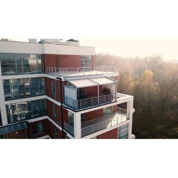 Пергола ALTO с автоматической раздвижной крышей для террасы и патио, изображение 5