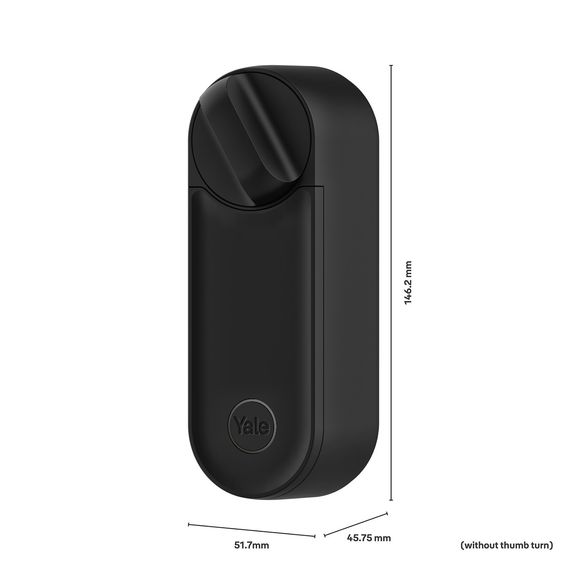 Розумний замок Yale Linus Smart Lock L2, Matter, Apple Homekit, Wi-Fi, Bluetooth, Живлення: Встроенный аккумулятор, Колір: Черный, зображення 6