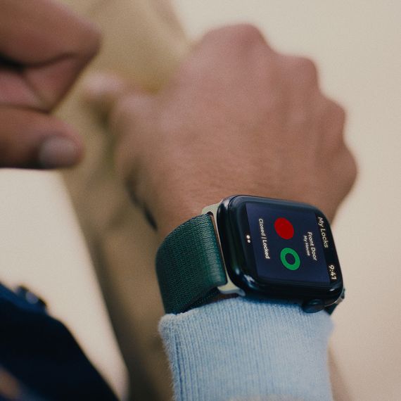 Розумний замок Yale Linus Smart Lock L2, Matter, Apple Homekit, Wi-Fi, Bluetooth, Живлення: Встроенный аккумулятор, Колір: Черный, зображення 5