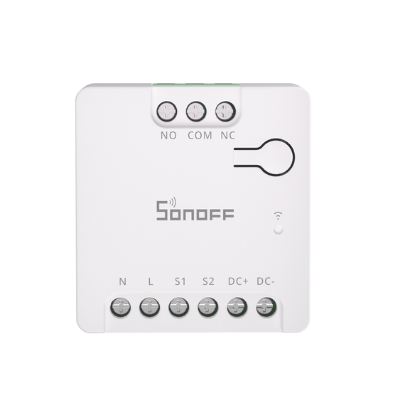 Розумне Wi-Fi реле із сухим контактом Sonoff MINI-D, Matter, Apple Homekit, AC 220 V / DC12-48V, зображення 2