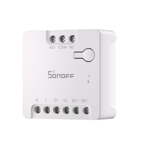 Розумне Wi-Fi реле із сухим контактом Sonoff MINI-D, Matter, Apple Homekit, AC 220 V / DC12-48V, зображення 4