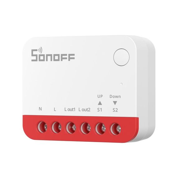 Розумне Zigbee реле Sonoff MINI-ZBRBS для керування шторами, жалюзі, карнизами та ролетами, зображення 2
