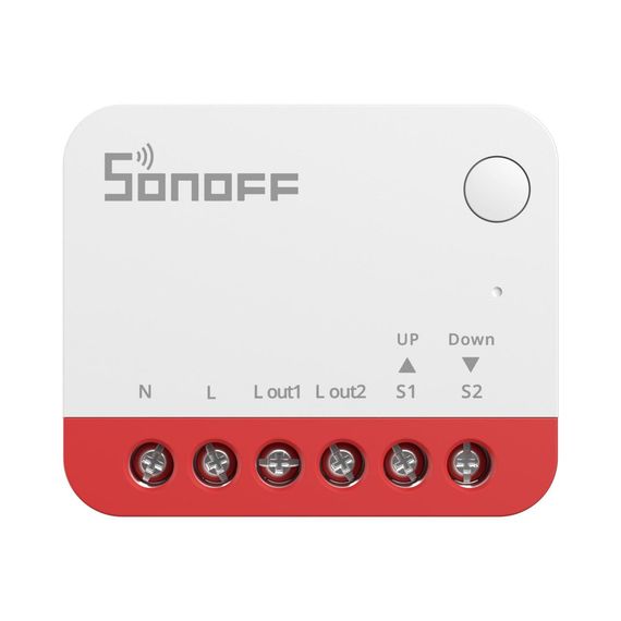 Розумне Zigbee реле Sonoff MINI-ZBRBS для керування шторами, жалюзі, карнизами та ролетами, зображення 4
