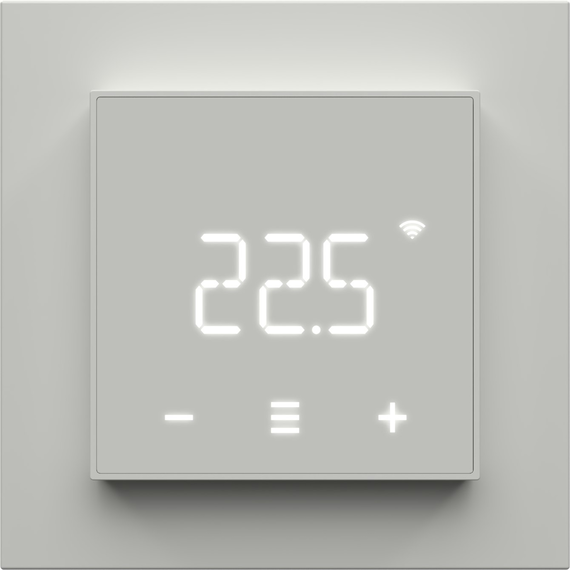 Wi-Fi термостат теплого пола со счетчиком электроэнергии Heatit WiFi7, Питание: 220В, Цвет: Белый , изображение 2