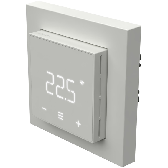 Умный Z-Wave термостат для электрического теплого пола и водяного отопления Heatit Z-TRM7, Питание: 220В, Цвет: Белый , изображение 4