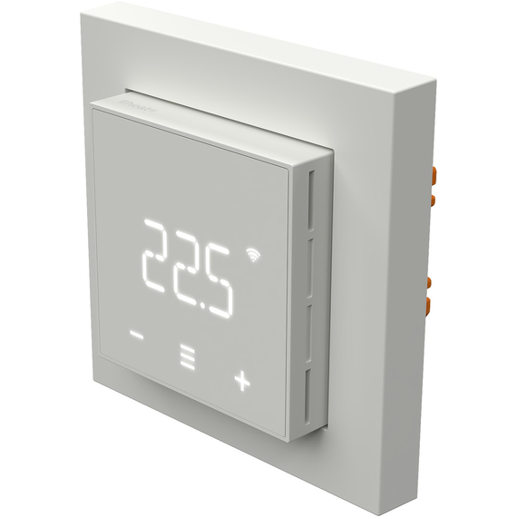 Wi-Fi термостат теплого пола со счетчиком электроэнергии Heatit WiFi7, Питание: 220В, Цвет: Белый , изображение 5
