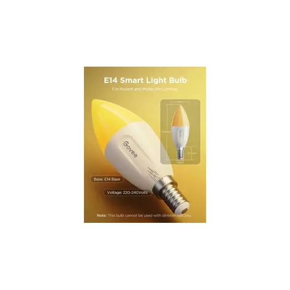 LED Лампи Govee H600C RGBWW (2 шт.), зображення 4