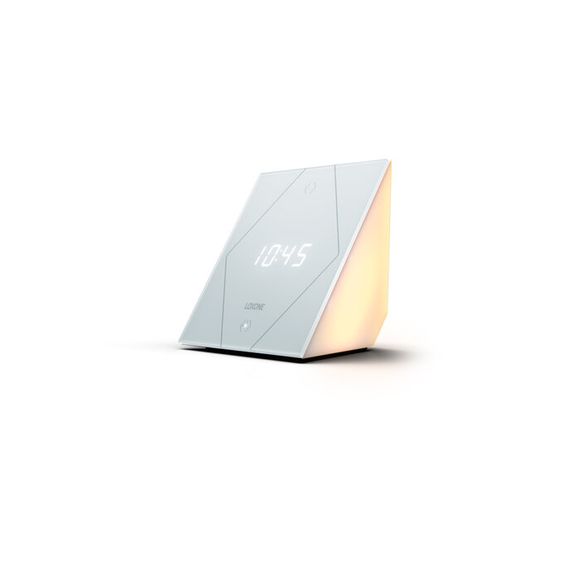 Touch Nightlight Classic Air Signal White — нічник з будильником, білий, зображення 7